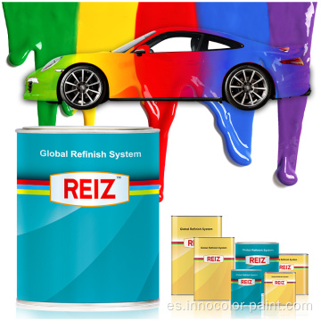 REiz Brand High Gloss Fórmula Sistema de pintura automotriz Pintura para automóvil para reparación de autobodios